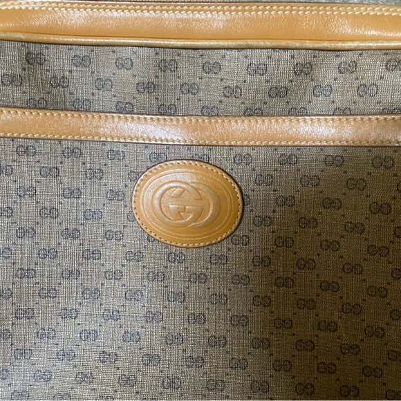 Gucci Vintage Rare Disco Brown tan bag in really good condition - Picture 3 of 13